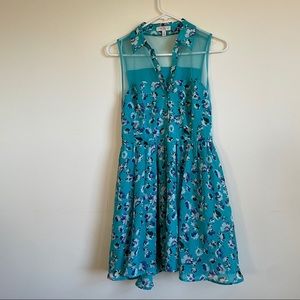 Blue Floral Dress